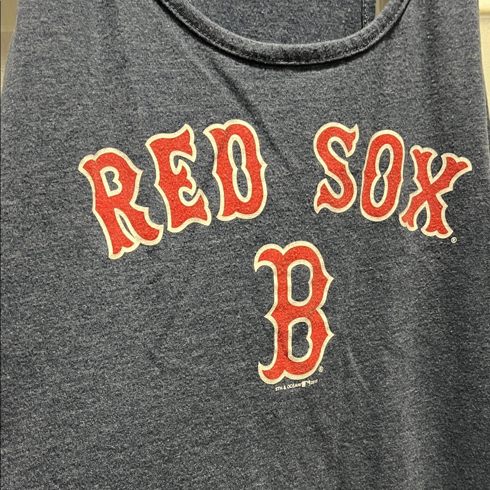 5th & Ocean Genuine Merchandise Red Sox Tank Top - Picture 5 of 5